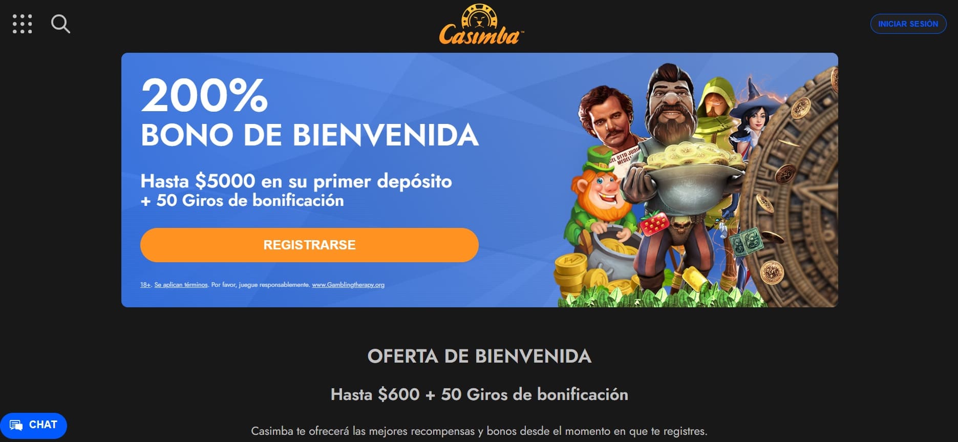 Bonos y Promociones en Casimba